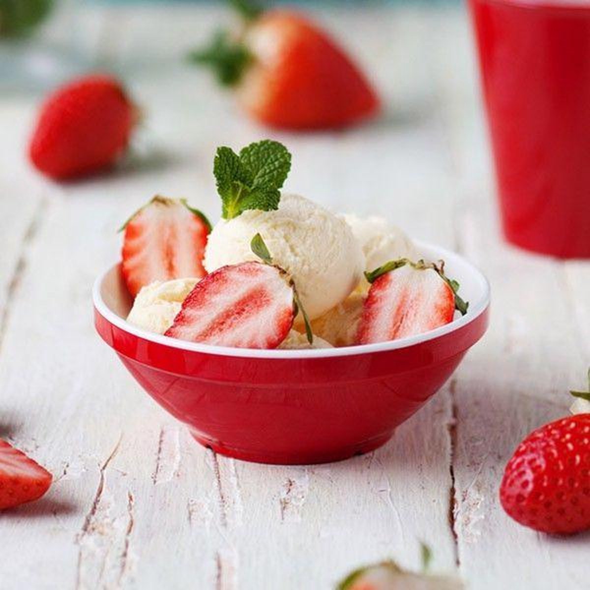 Goedkoopste Melamine Schaaltje - Rood
