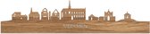 Skyline Meerssen Eikenhout - 80 cm - Woondecoratie design - Wanddecoratie - WoodWideCities
