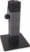 M-pets Krabpaal Ipala 30 X 46 Cm Sisal/jute Zwart/grijs