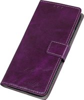 Mobigear Wallet Bookcase Hoesje - Geschikt voor Samsung Galaxy A40 - Paars