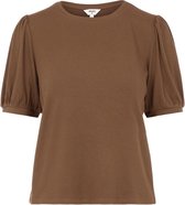 Object T-shirt Objjamie S/s Top Noos 23034454 Partridge Dames Maat - L