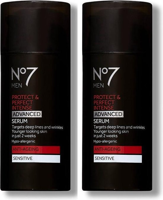 No7 Men Protect & Perfect Intense Advanced Serum 2x30ml