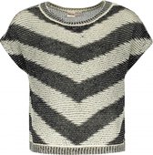 Street Called Madison Meisjes sweaters Street Called Madison Luna zigzag knit top TIGER BK 8/128