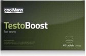 CoolMann Testoboost - 40 stuks - Drogisterij - Erectiemiddelen - Blauw - Discreet verpakt en bezorgd