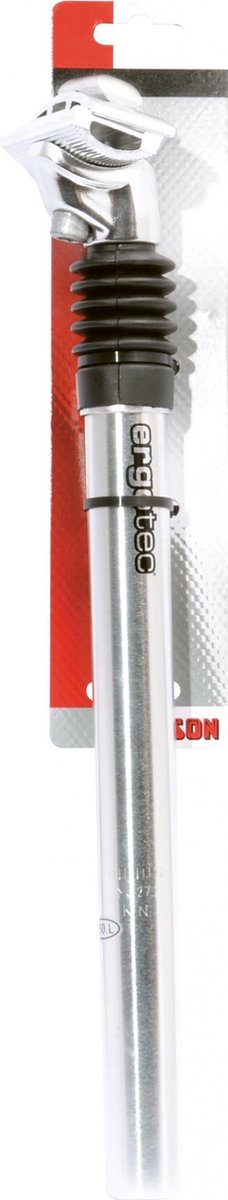 Zadelpen simson verend 254 mm alu zilver 021945144843