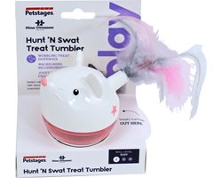 Petstages Hunt 'n Swat - Interactieve Voerbal voor katten - Level 1