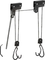 Fietslift ophangsysteem plafondbevestiging Strong 57 kg zwart
