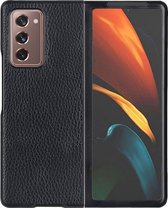 Samsung Galaxy Z Fold 2 5G Hoesje - Mobigear - Excellent Serie - Hard Kunststof Backcover - Zwart - Hoesje Geschikt Voor Samsung Galaxy Z Fold 2 5G