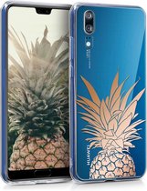kwmobile telefoonhoesje voor Huawei P20 - Hoesje voor smartphone - Ananasstruik design
