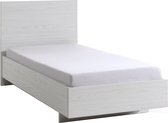Bed Andante Wit - Hoogte 100 cm