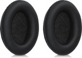 kwmobile 2x oorkussens compatibel met Mpow 059 - Earpads voor koptelefoon in zwart