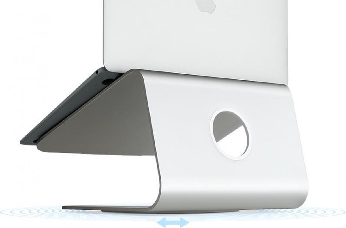 Rain Design mStand 360 Laptop Stand + Swivel Base Silver