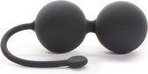 Tighten and Tense Silicone Jiggle Balls - Black