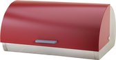 Michelino 46300 - Broodtrommel RVS - rood