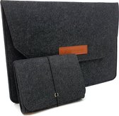 Trendfield Macbook Pro 15 & 16 Inch Case - Vilten Laptophoes 15.4 Inch Laptop Sleeve Hoes - Vilt