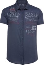 Camp David ® Shirt met korte mouwen en opvallende logo-applicaties