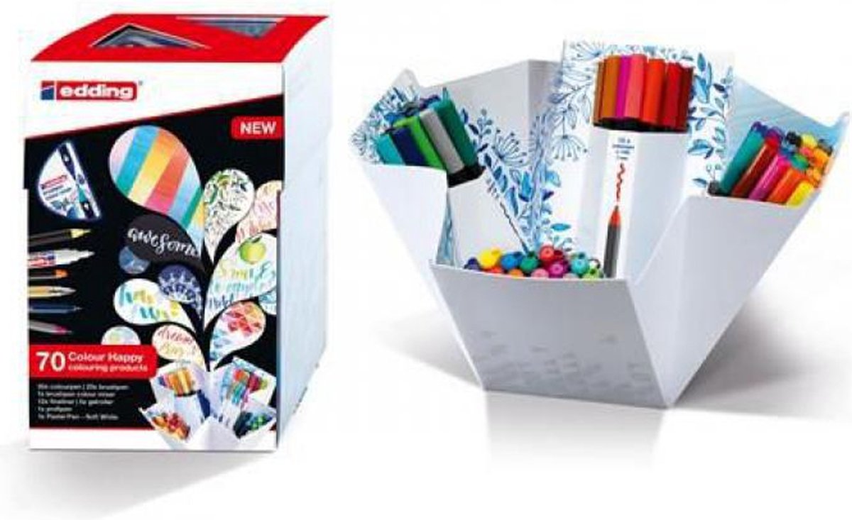 Edding Color Happy Big Box Set of 70