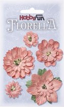 FLORELLA-Bloemen perzik 2-5cm