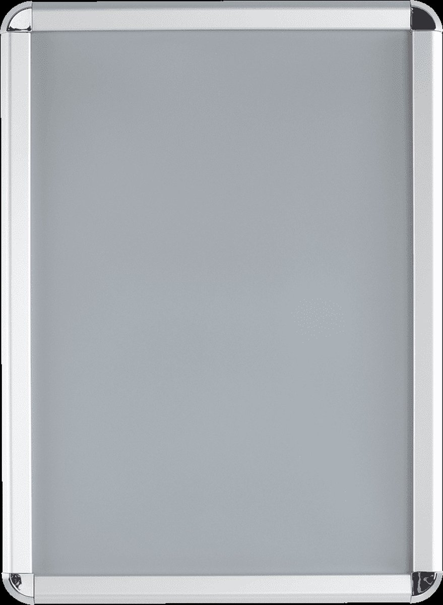 Aluminium kliklijst - 32 mm - ronde hoek A2 - 594 x 420 mm