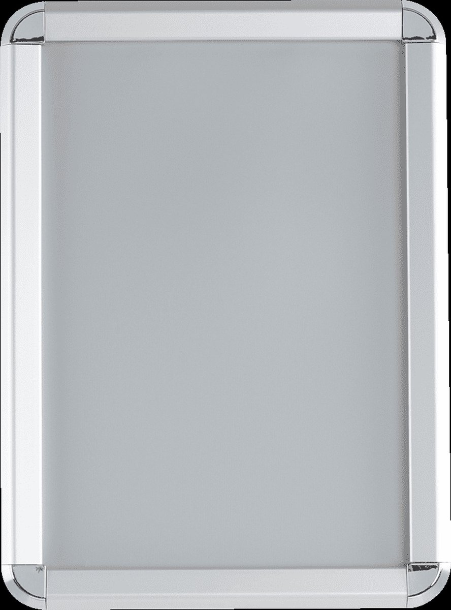 Aluminium kliklijst - 32 mm - ronde hoek A3 - 420 x 297 mm