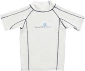 Snapper Rock UV werend T-shirt Kinderen korte mouwen - Wit - Maat 128-134