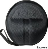 Banz - Hoes voor geluiddempende oorbeschermers - Hear no Blare - Zwart - maat Onesize (0-2yrs)
