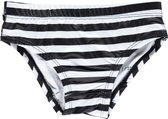 Beach & Bandits - UV-bikinibroekje meisjes - Bandit - zwart-wit - maat 92-98cm