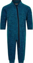 Color Kids - Fleece overall voor baby's - Melange - Donkerblauw - maat 74cm