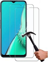 Screenprotector Glas - Tempered Glass Screen Protector Geschikt voor: Oppo Reno 4SE - 2x