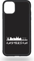 Amsterdam black and white Telefoonhoesje - Apple iPhone 11
