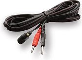 Mystim - Electrode Kabel Extra Robuust - Zwart - BDSM - SM toys - BDSM - Electro Sex