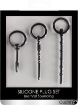 Urethral Sounding Plug Set - Black