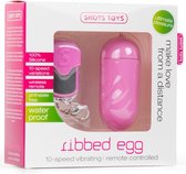 Ribbed Egg - Pink