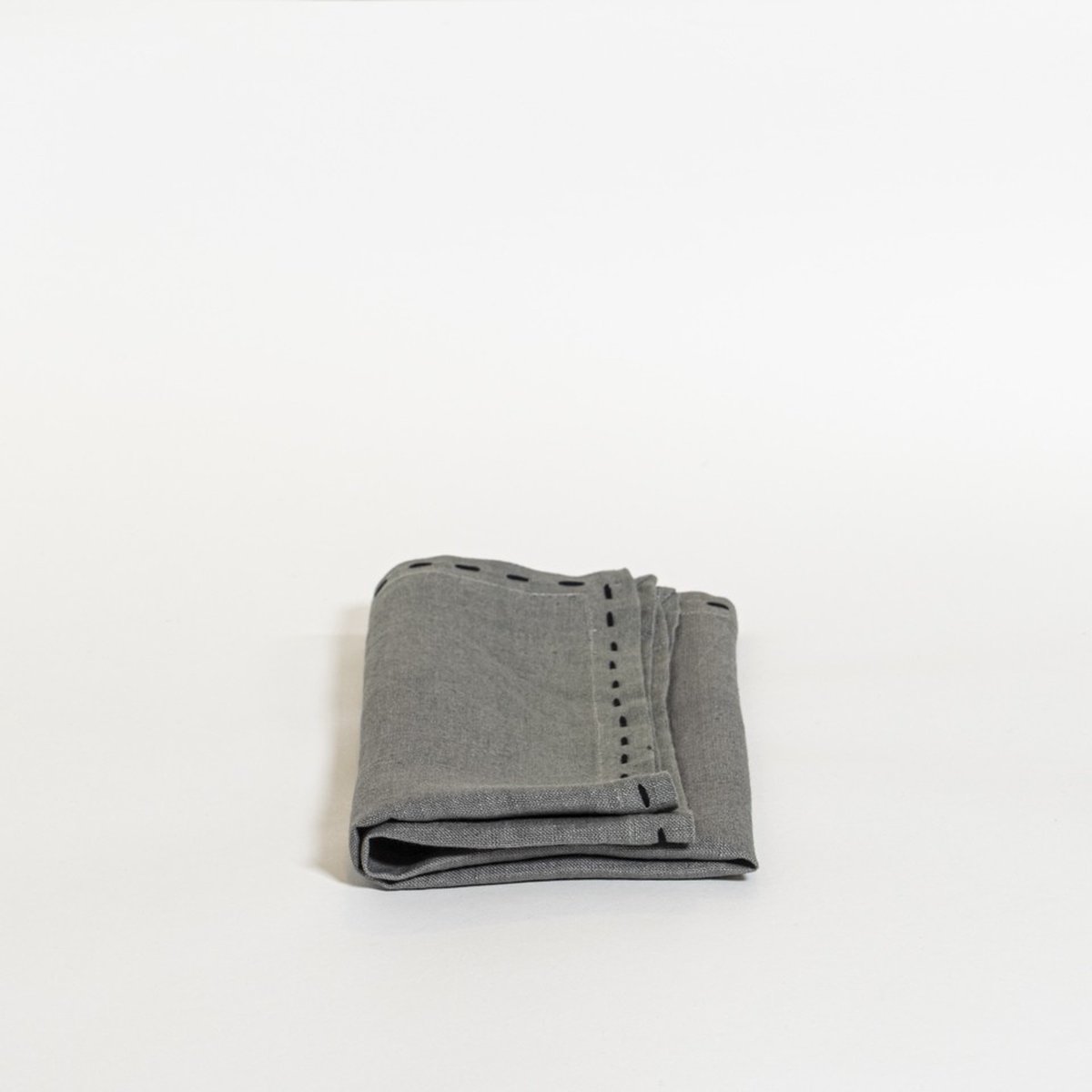 The Table Amsterdam Weave Servet - 2 stuks - Earl Grey, Black