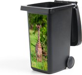 Container sticker Baby - Giraffe - Planten - 38x80 cm - Kliko sticker