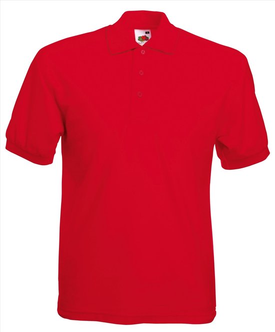 Fruit of the Loom - Classic Pique Polo - Rood - L