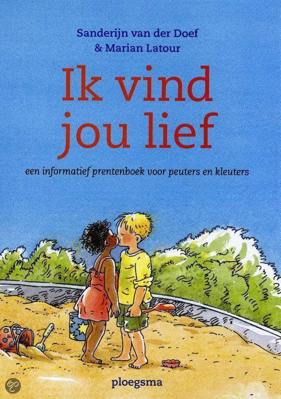 Cover van het boek 'Ik vind jou lief' van Sanderijn van der Doef