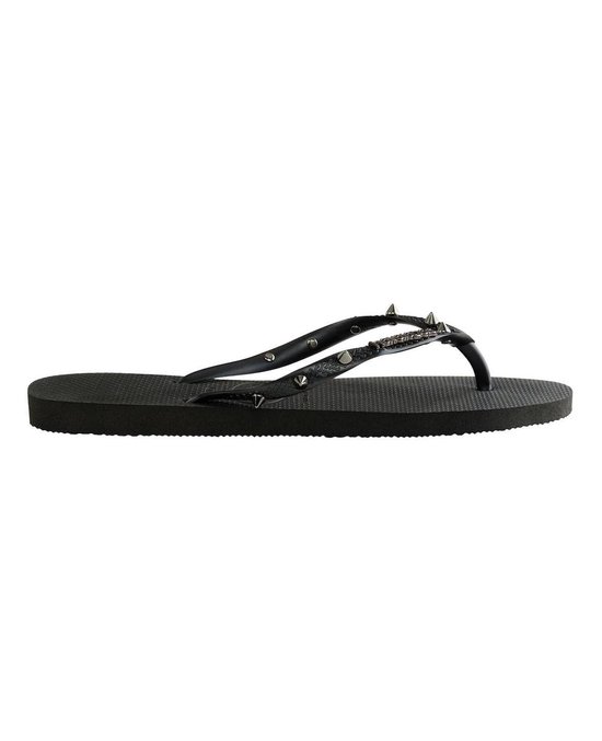 havaianas slim hardware black