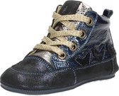 Jochie & Freaks Meisjes Babyschoenen 18052 - Blauw - Maat 19