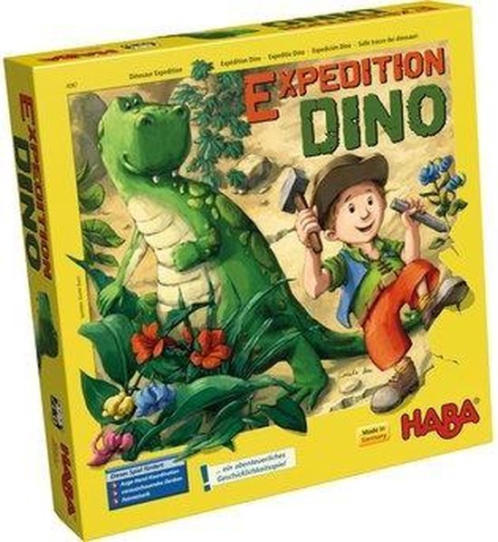 religie reinigen Koloniaal Spel - Expeditie Dino (Duitse verpakking met Nederlandse handleiding) |  Games | bol.com
