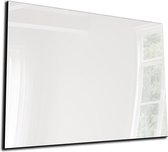Designglas Whiteboard - Gehard Glas - Magneetbord - Memobord - Magnetisch - Krasbestendig - Frameless - 90x60cm - Spierwit