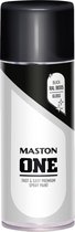 Maston ONE - Spuitlak - Hoogglans - Zwart (RAL 9006) - 400 ml