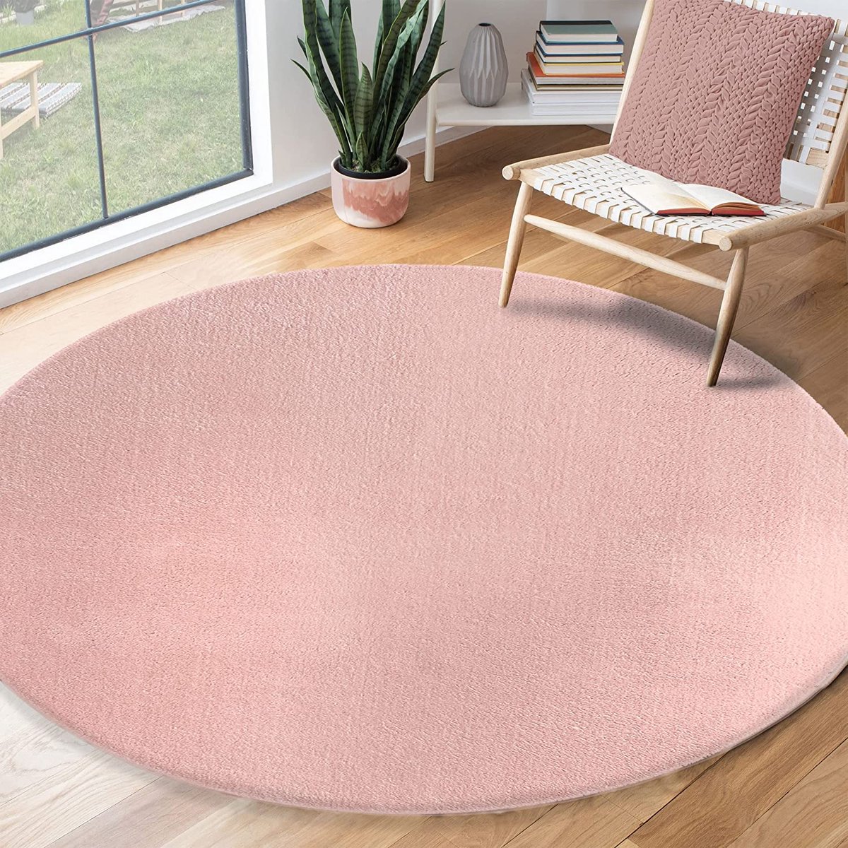 the carpet Relax Tapis Moelleux à Poils Courts, Dessous antidérapant,  Lavable à 30 degrés, Super Doux, Aspect Fourrure, Blush, 80 x 150 cm :  : Cuisine et Maison