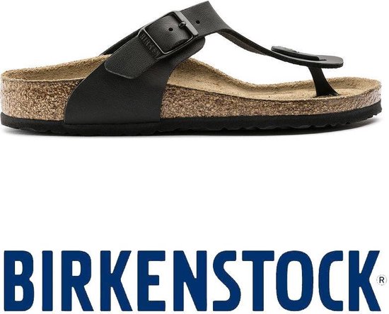 Birkenstock Gizeh Dames Slippers Regular fit - Black - Maat 39 - Birkenstock