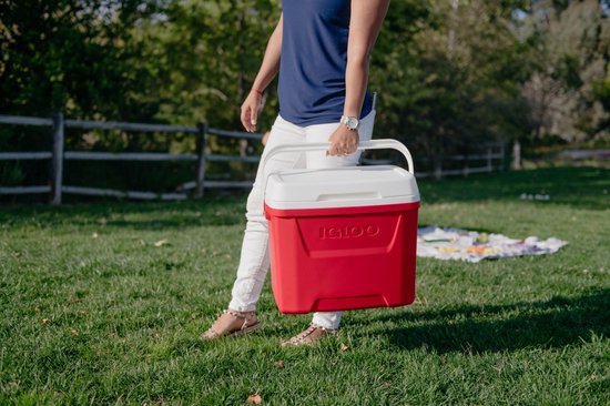 Igloo Laguna 28 - Middelgrote koelbox - 26 Liter - Rood van Igloo — afbeelding 3