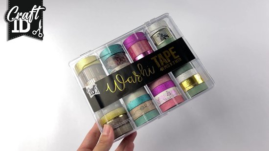 Artisanat 2x Washi boîte Craft Sensations de Tape