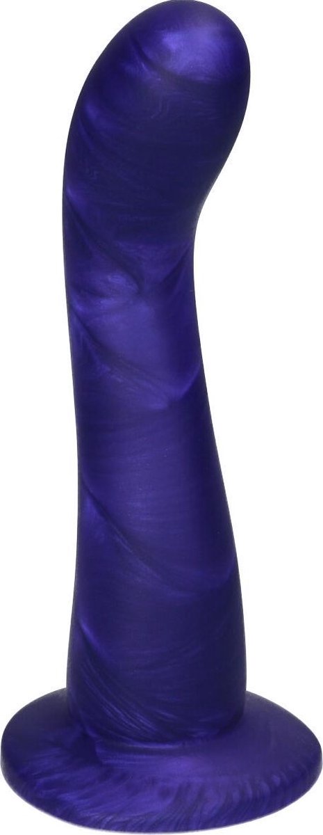 Goedkoopste Ylva & Dite - Swan - Siliconen G-spot / Anale dildo - Made in Holland - Iridescent Violet