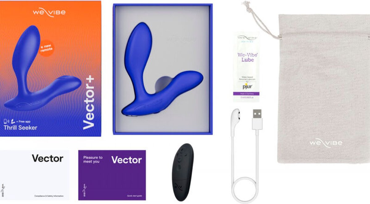 WE-VIBE - WE-VIBE VECTOR+ BLUE | bol