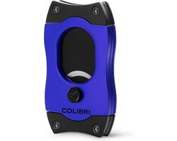 Colibri S-Cut Sigarenknipper - tot 66 Ring Damesmaat - Sigaar Knipper met Anti-kleef Coating - Blauw