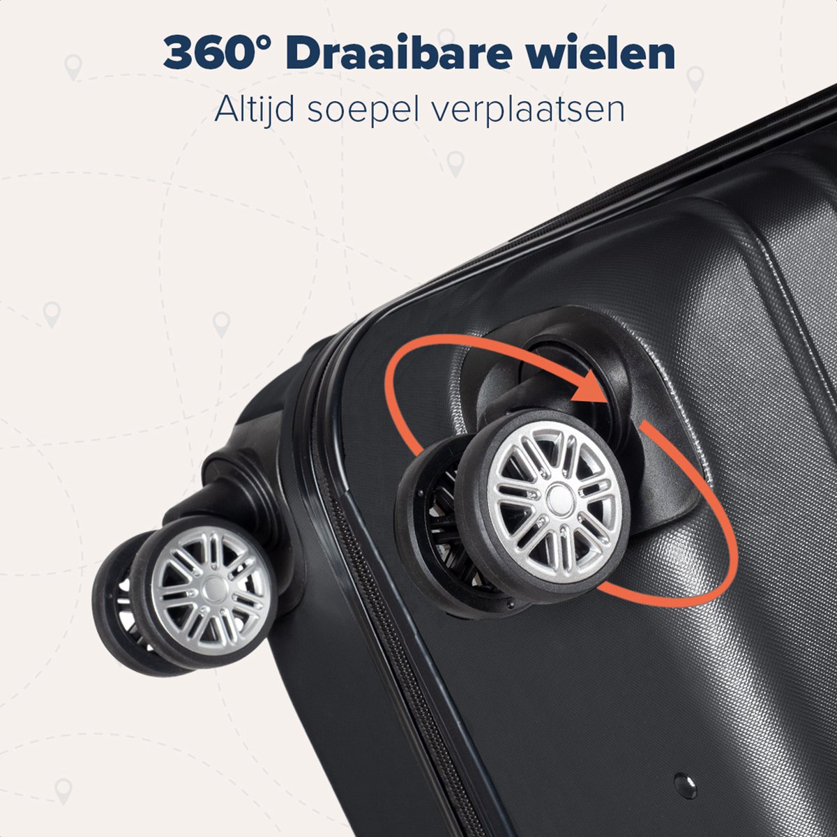 TRVLMORE Kofferset - 3 Delig - 38L | Webwinkel